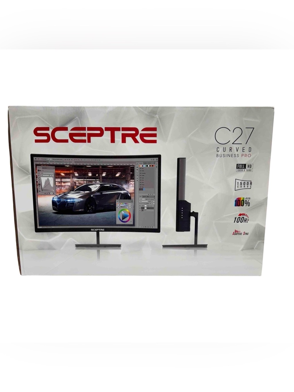 C27 Curved 27-inch Full HD Monitor - Black